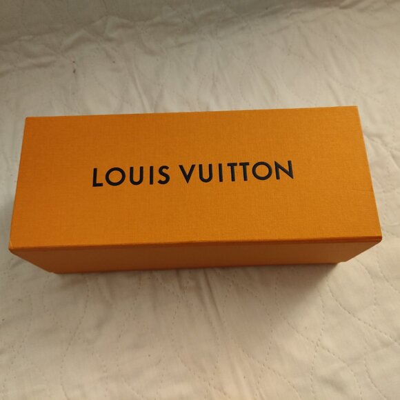 Louis Vuitton Empty Magnetic Orange Gift Box With Packaging - Picture 2 of 3